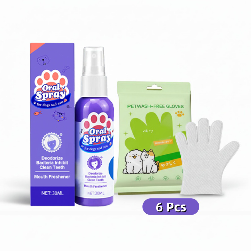🔥Limited Time🔥Teeth Cleaning Spray for Pets || Veterinarian Recommended 🏆