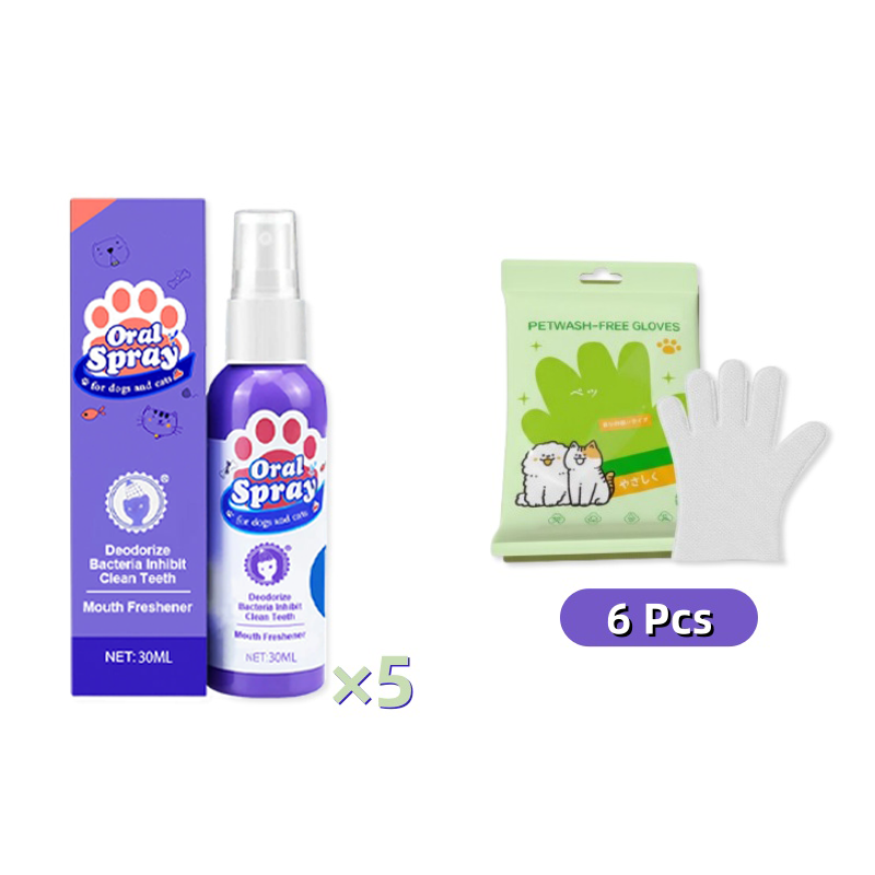 🔥Limited Time🔥Teeth Cleaning Spray for Pets || Veterinarian Recommended 🏆
