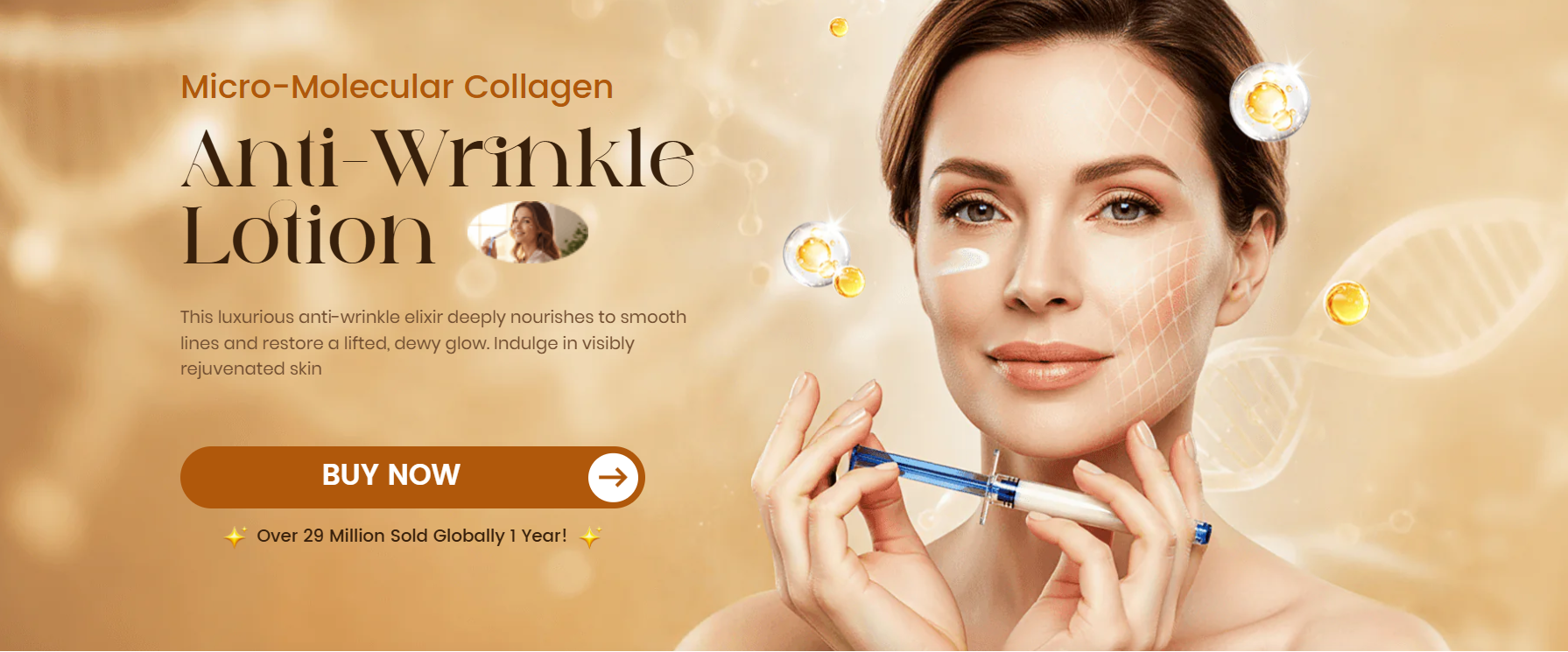 LOVILDS Micro-Molecular Collagen Anti-Wrinkle Lotion image LOVILDS Micro-Molecular Collagen Anti-Wrinkle Lotion