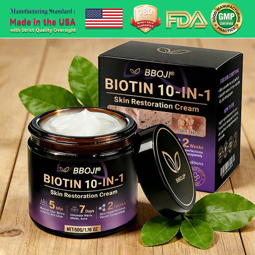Product shipped from the USA ✨ 𝐁𝐁𝑶𝑱𝑰® 𝘽𝙞𝙤𝒕𝒊𝒏 10--𝘪𝘯-1 𝘚𝘬𝘪𝘯 𝘙𝘦𝘴𝘵𝘰𝘳𝘢𝘵𝘪𝑜𝑛 𝐶𝑟𝑒𝑎𝑚 🍀