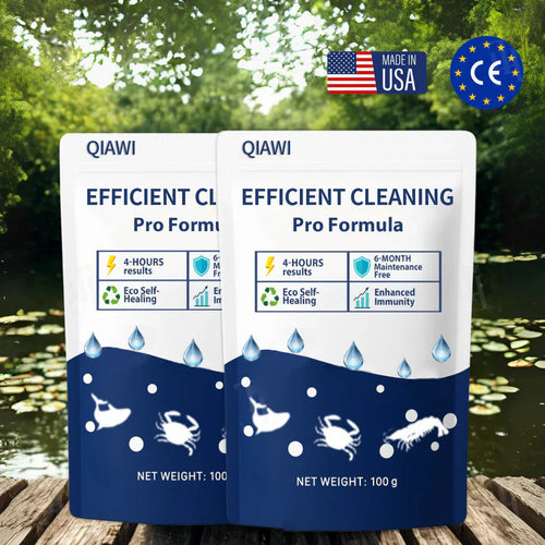 ✨Crystal Clear Water in Just One Night ! | ⏱️ Cristallin en 24 Heures ! | QIAWI EFFICIENT CLEANING Pro Formula