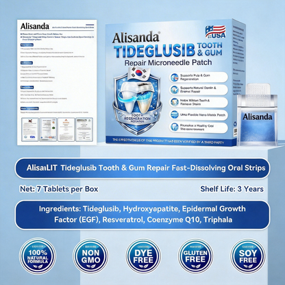 ✨𝑨𝒍𝒊𝒔𝒂𝒏𝙙𝙖®🦷 𝙏𝙞𝒅𝒆𝒈𝒍𝒖𝒔𝒊𝒃 𝑭𝒂𝙨𝙩‑𝘿𝙞𝙨𝙨𝙤𝙡𝙫𝙞𝙣𝙜 𝙏𝙤𝙤𝙩𝙝 & 𝙂𝙪𝒎 𝑹𝒆𝒑𝒂𝒊𝒓 𝑶𝒓𝒂𝙡 𝙎𝙩𝒓𝒊𝒑𝒔