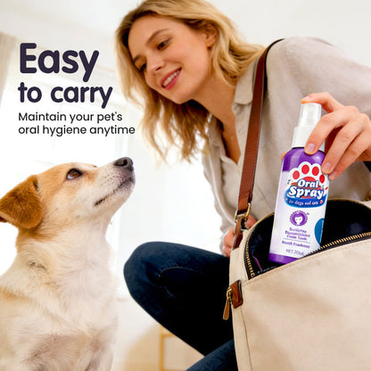 🔥Limited Time🔥Teeth Cleaning Spray for Pets || Veterinarian Recommended 🏆